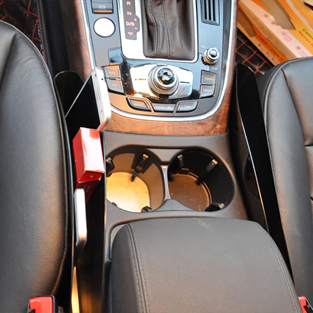 2 Pcs Car Seat Pockets Plastic Car Console Side Organizer 2 Pcs Car Seat Pockets Plastic Car Console Side Organizer
